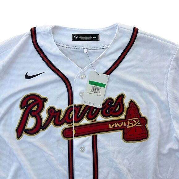 Atlanta‎ Braves 2021 World Series Champions Nike Jersey White XL - Picture 3 of 5